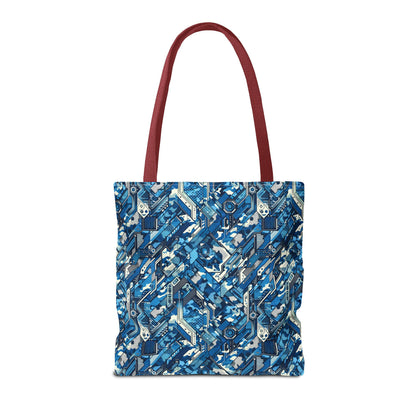 Tech Urban Camo Tech-Forward Streetwear With a Futuristic Military Edge Tote Bag - 8404 Design-39