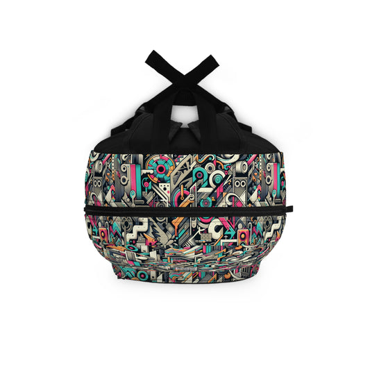 Digital Street Art Urban Street Style Backpack - 8404 Design-74