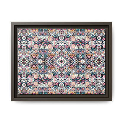 Matte Canvas, Framed (multi-Color) - 8404 Design-01