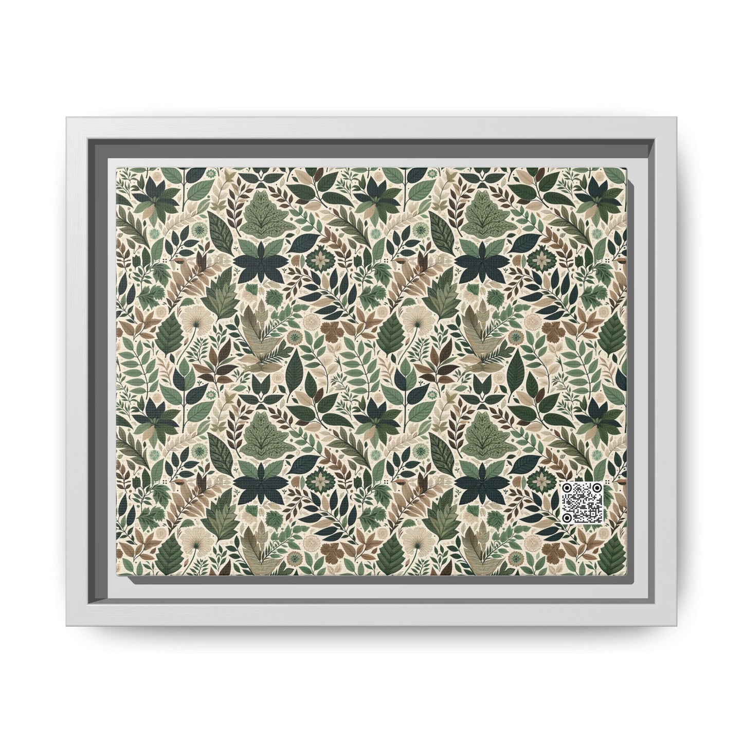 Streetwear Sustainability Environmentally Conscious Streetwear with a Natural Aesthetic Matte Canvas, Framed (multi-color) - 8404 Design-57 B