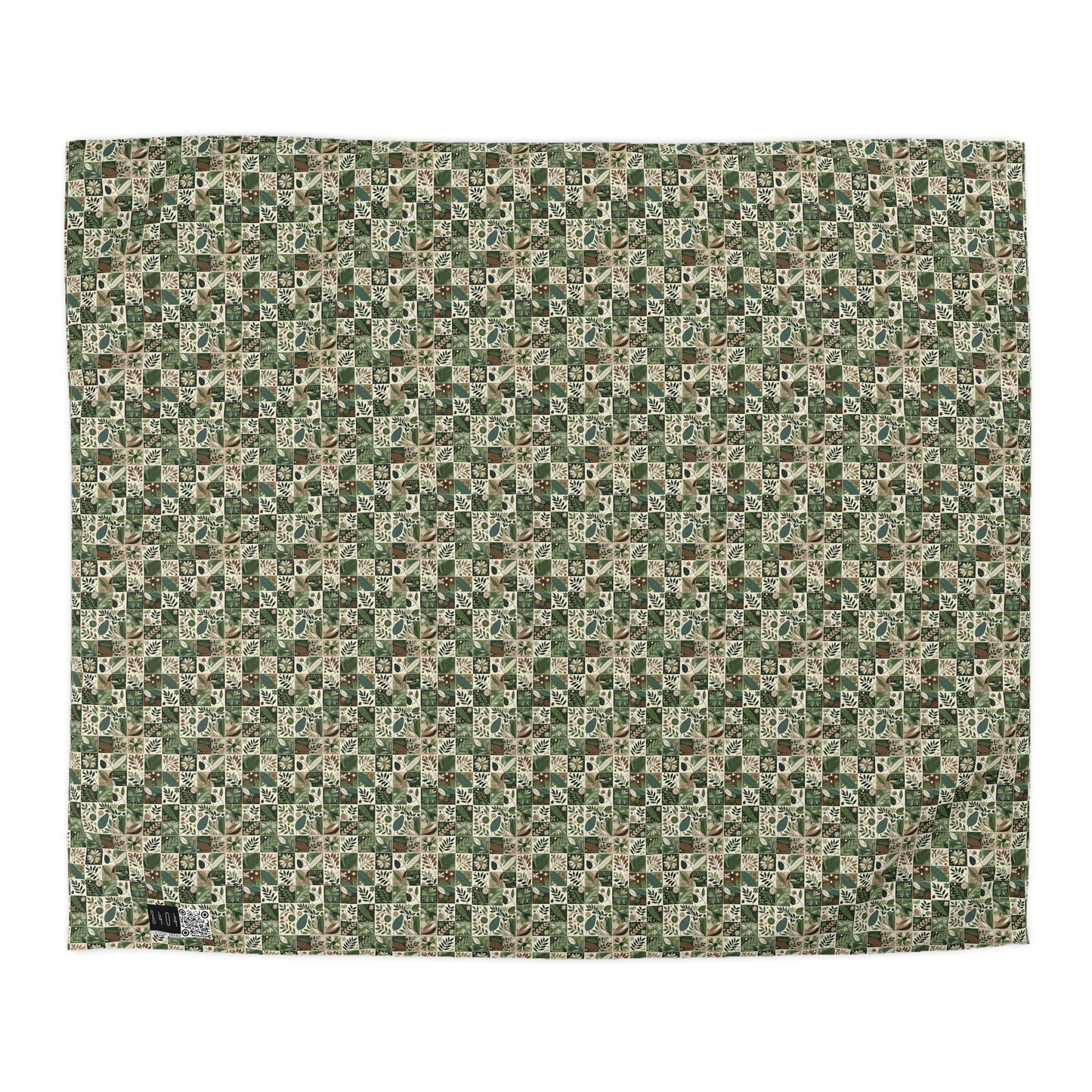 Streetwear Sustainability Environmentally Conscious Streetwear with a Natural Aesthetic Microfiber Duvet Cover - 8404 Design-57