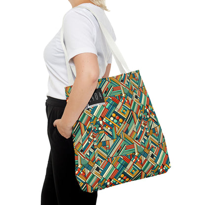 Abstract Graphic Art Modern Artistic Expression Tote Bag - 8404 Design-67