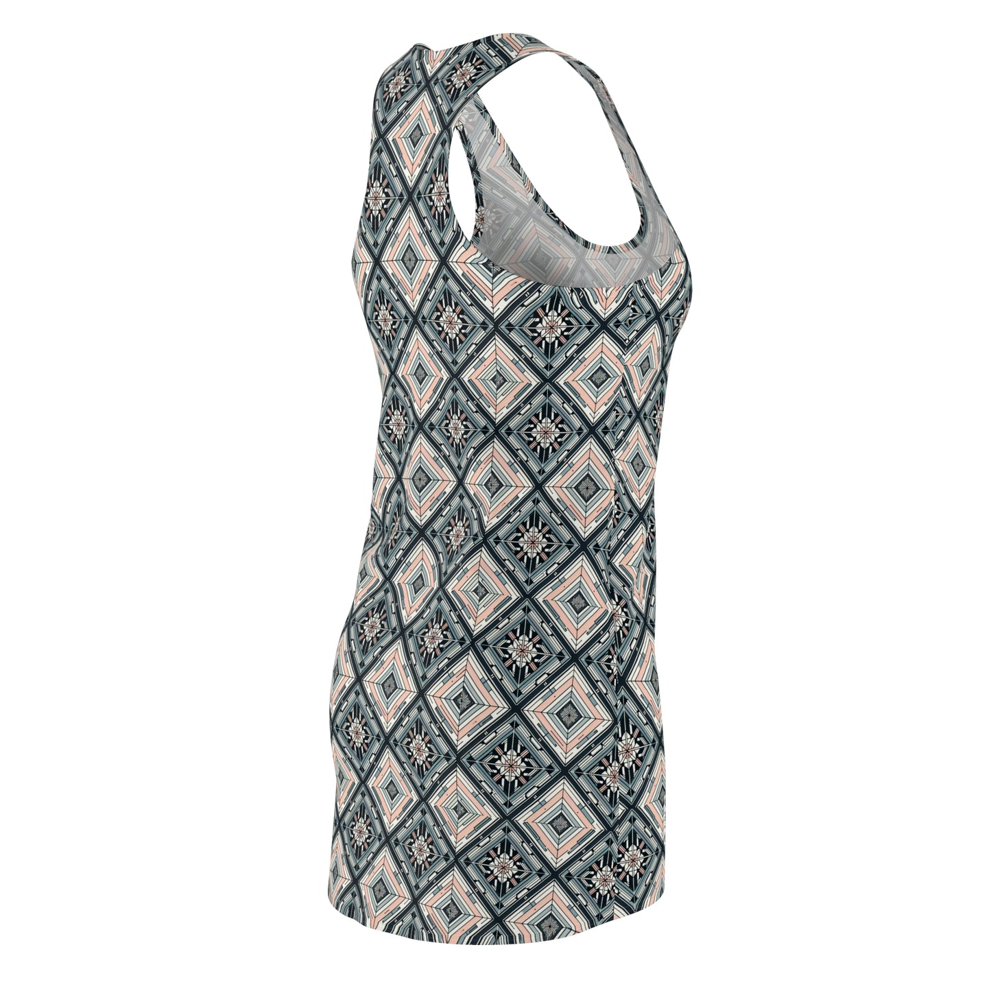 Tech Minimalism Minimalist Tech Women's Cut & Sew Racerback Dress - 8404 Design-60