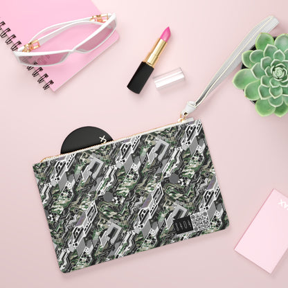 Tech Camo Fusion Tech-Forward Streetwear With a Futuristic Edge Clutch Bag - 8404 Design-46