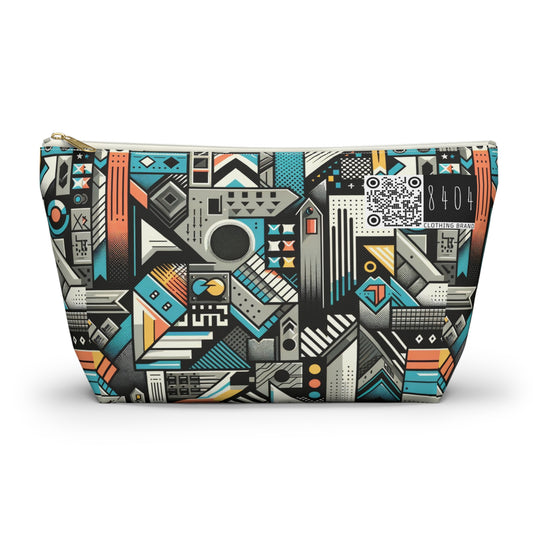 Digital Street Art Urban Street Style Accessory Pouch W T-bottom - 8404 Design-81
