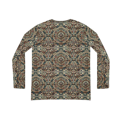 Urban Renaissance Historical Fusion With Street Edge Women's Long Sleeve V-Neck Shirt - 8404 Design-57