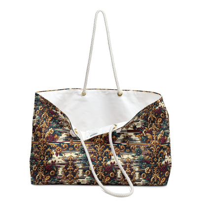 Digital Renaissance Modern Baroque Fusion Weekender Bag - 8404 Design-63