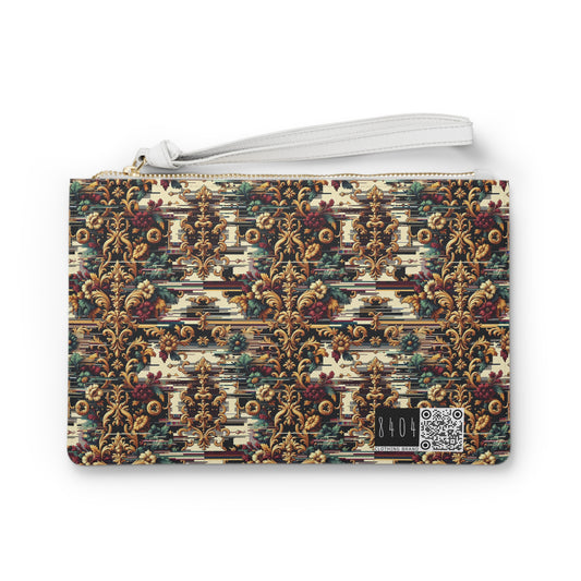 Digital Renaissance Modern Baroque Fusion Clutch Bag - 8404 Design-63