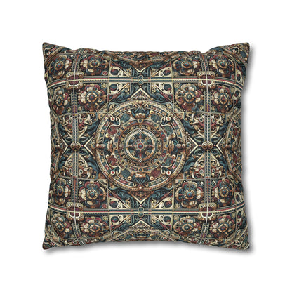 Urban Renaissance Historical Fusion With Street Edge Spun Polyester Square Pillowcase - 8404 Design-57
