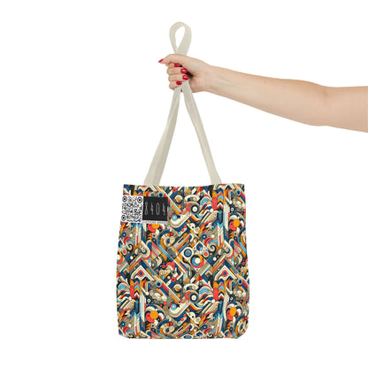 Abstract Graphic Art Modern Artistic Expression Tote Bag - 8404 Design-62