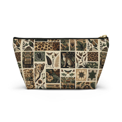 Streetwear Safari Urban Jungle Explorer Accessory Pouch W T-Bottom - 8404 Design-51