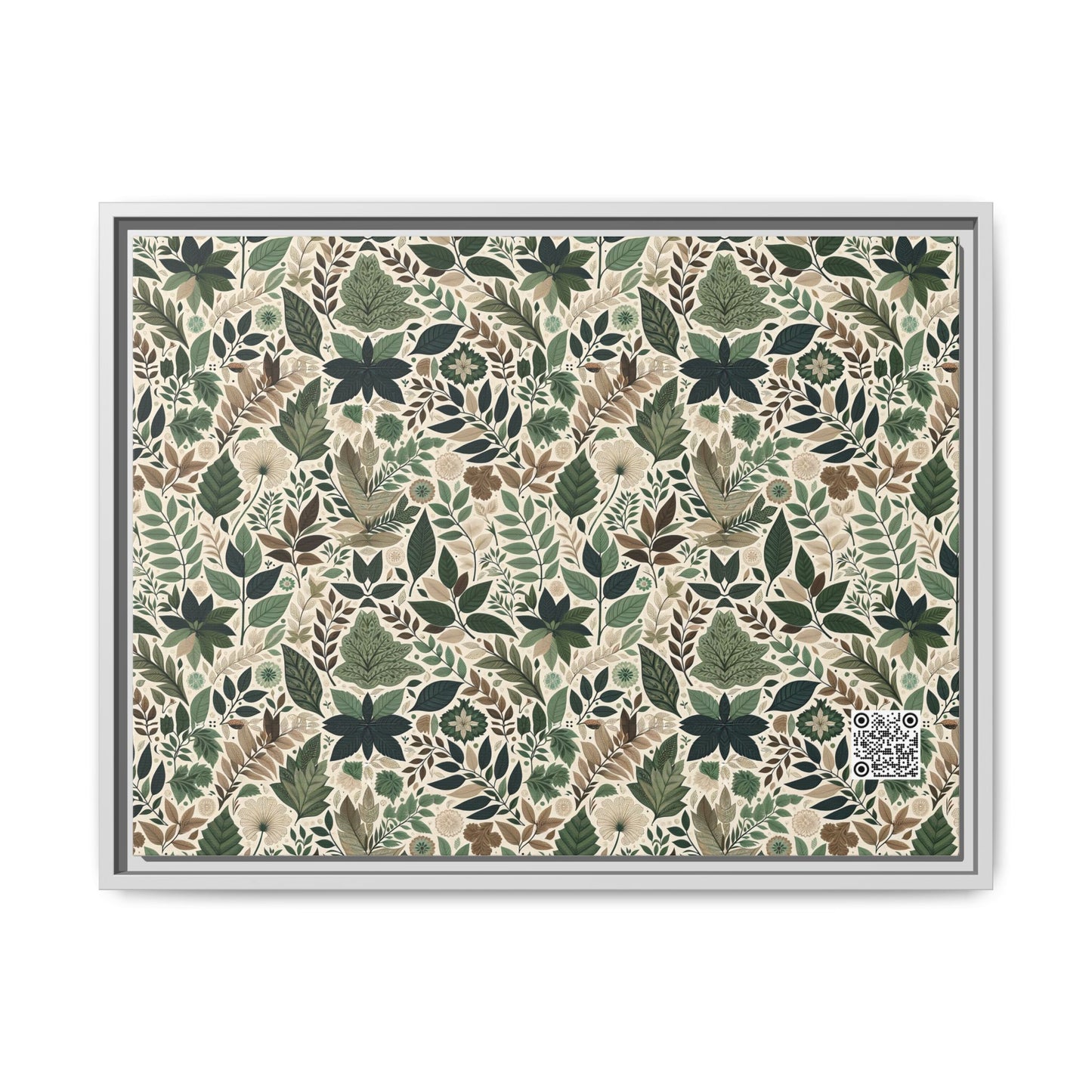 Streetwear Sustainability Environmentally Conscious Streetwear with a Natural Aesthetic Matte Canvas, Framed (multi-color) - 8404 Design-57 A