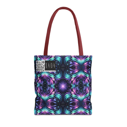 Iridescent Dream Futuristic Tech Tote Bag - 8404 Design-60