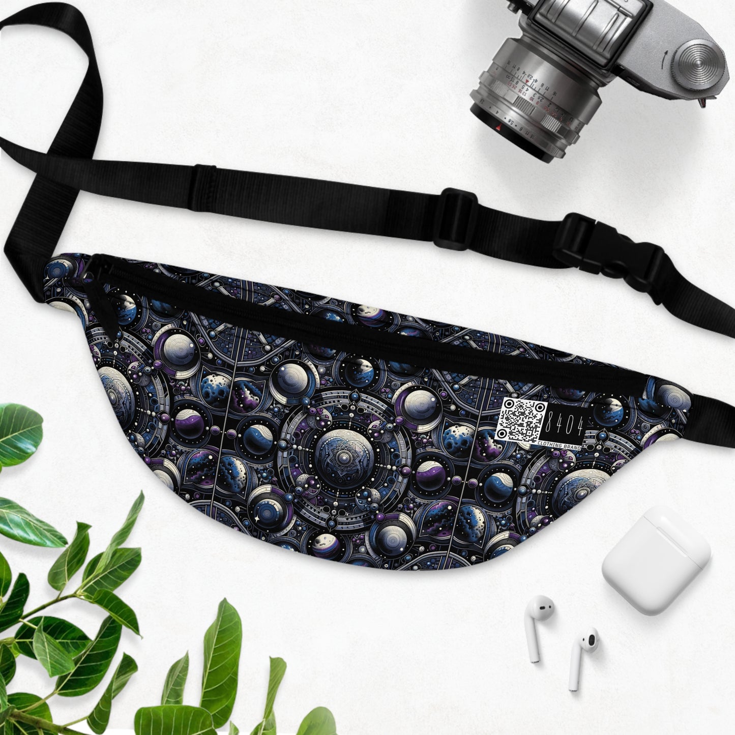 Tech Astronaut Tech-Forward Streetwear Meets Space Exploration Fanny Pack - 8404 Design-46