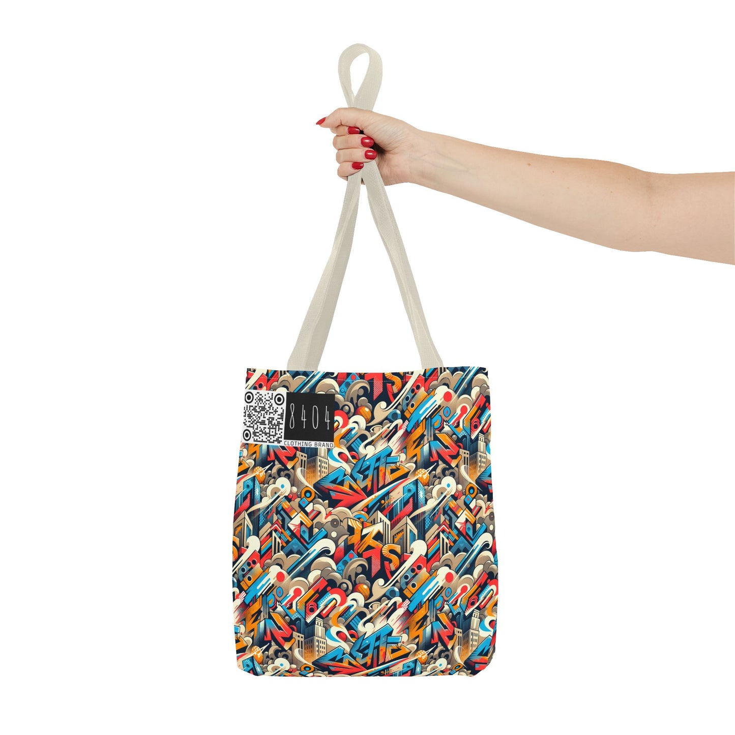 Neo-Traditional Street Art Modern Street Art Fusion Tote Bag - 8404 Design-44