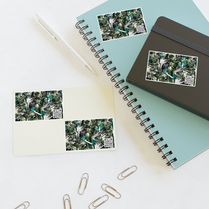 Tech Camo Fusion Tech-Forward Streetwear With a Futuristic Edge Sticker Sheets - 8404 Design-64