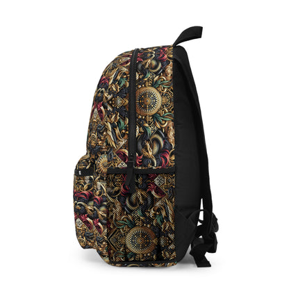 Digital Renaissance Luxurious Streetwear Inspired By Classical Art With a Modern Twist Backpack - 8404 Design-76