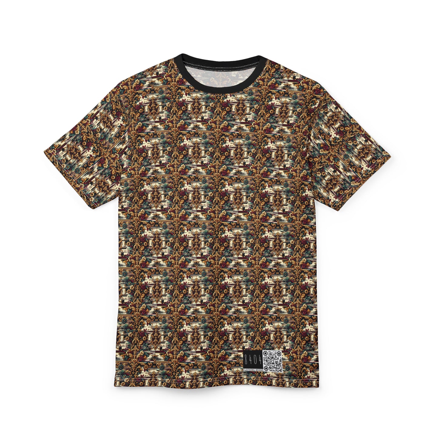 Digital Renaissance Modern Baroque Fusion Unisex Cut & Sew Tee - 8404 Design-63