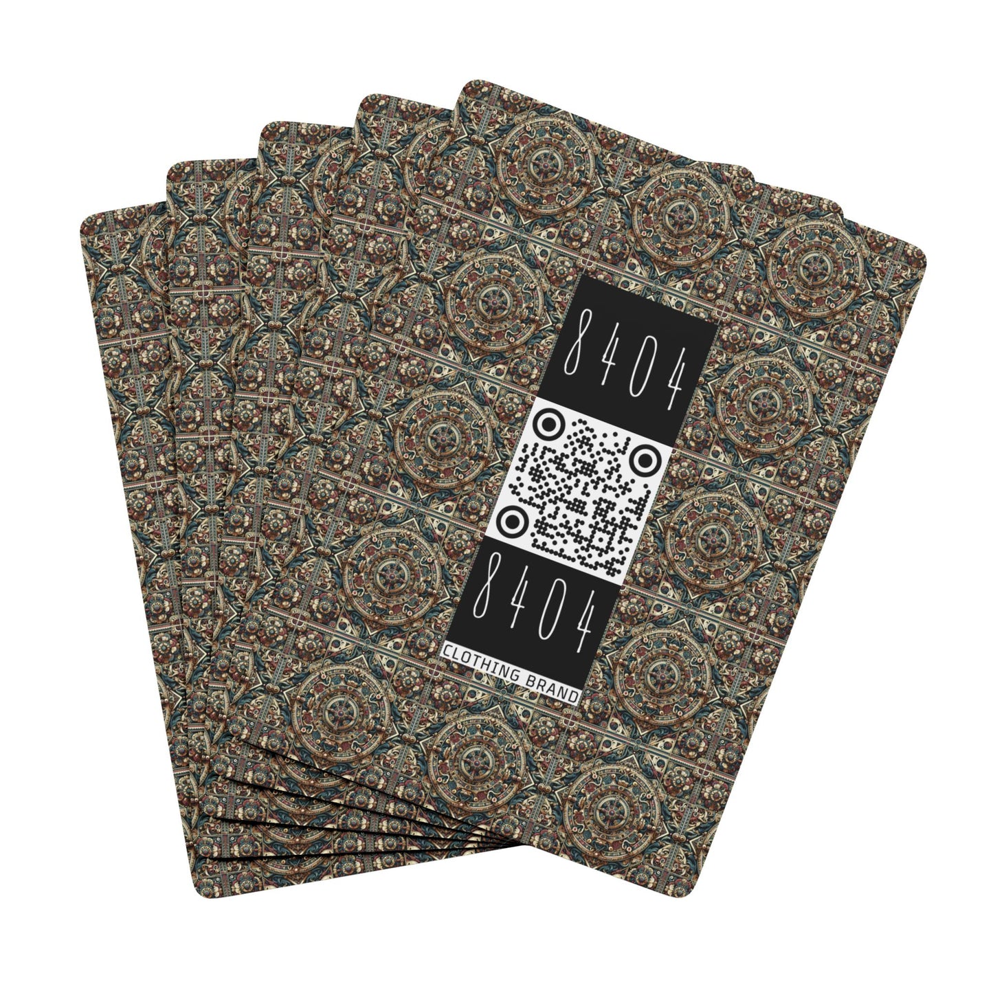 Urban Renaissance Historical Fusion With Street Edge Poker Playing Cards - 8404 Design-57 S