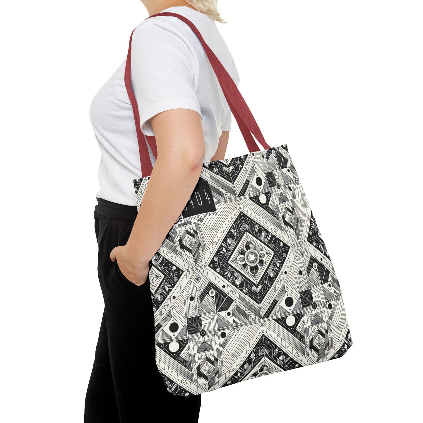 Tech Minimalism Minimalist Tech Tote Bag - 8404 Design-54