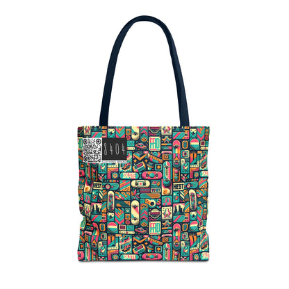 Skate Culture Revival Urban Retro Cool Tote Bag - 8404 Design-61