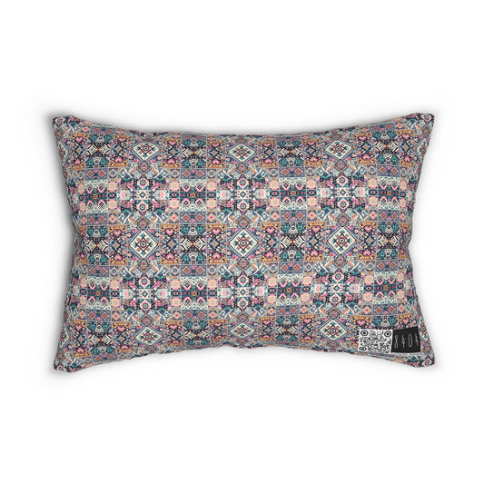 Spun Polyester Lumbar Pillow - 8404 Design-01 S
