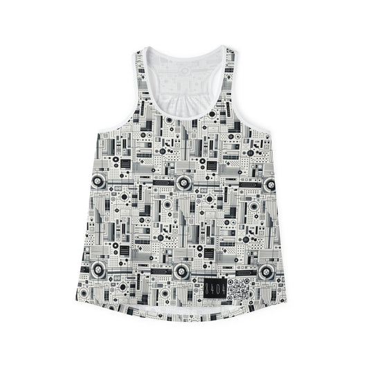 Digital Minimalism Minimalist Tech Women's Tank Top - 8404 Design-53