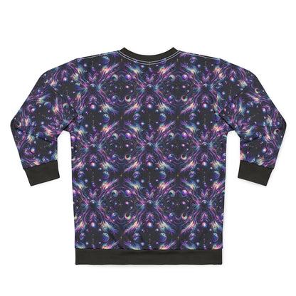 Galactic Hues Tech-Forward Cosmic Fusion Sweatshirt - 8404 Design-41