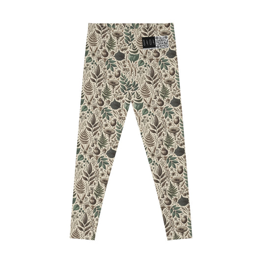 Sustainable Streetwear Modern Eco-Conscious Stretch Leggings - 8404 Design-57