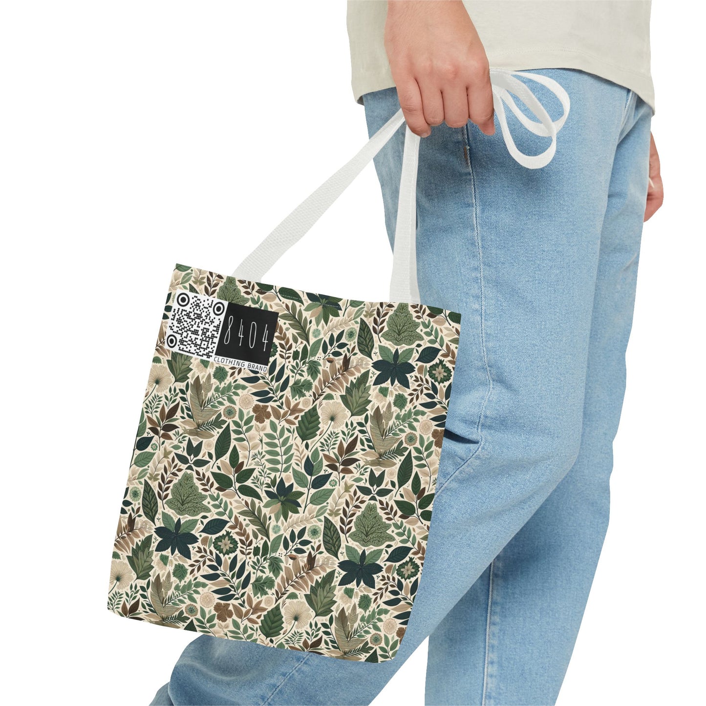 Streetwear Sustainability Environmentally Conscious Streetwear with a Natural Aesthetic Tote Bag - 8404 Design-57