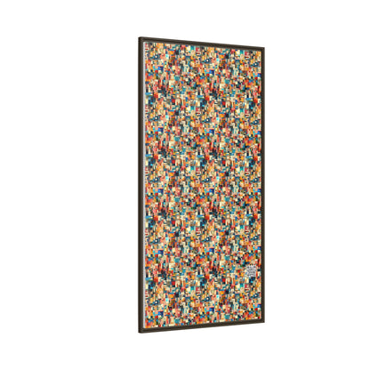 Digital Artistic Expression Artistic Streetwear Matte Canvas, Framed (multi-Color) - 8404 Design-46 B