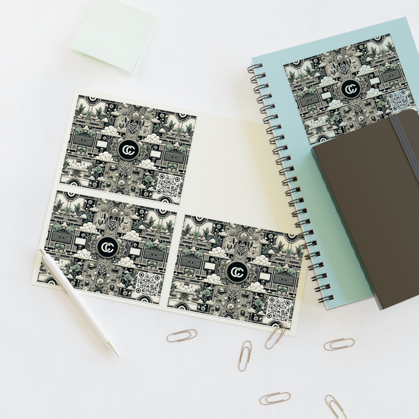 Cyber Garden Party Tech Garden Extravaganza Sticker Sheets - 8404 Design-54