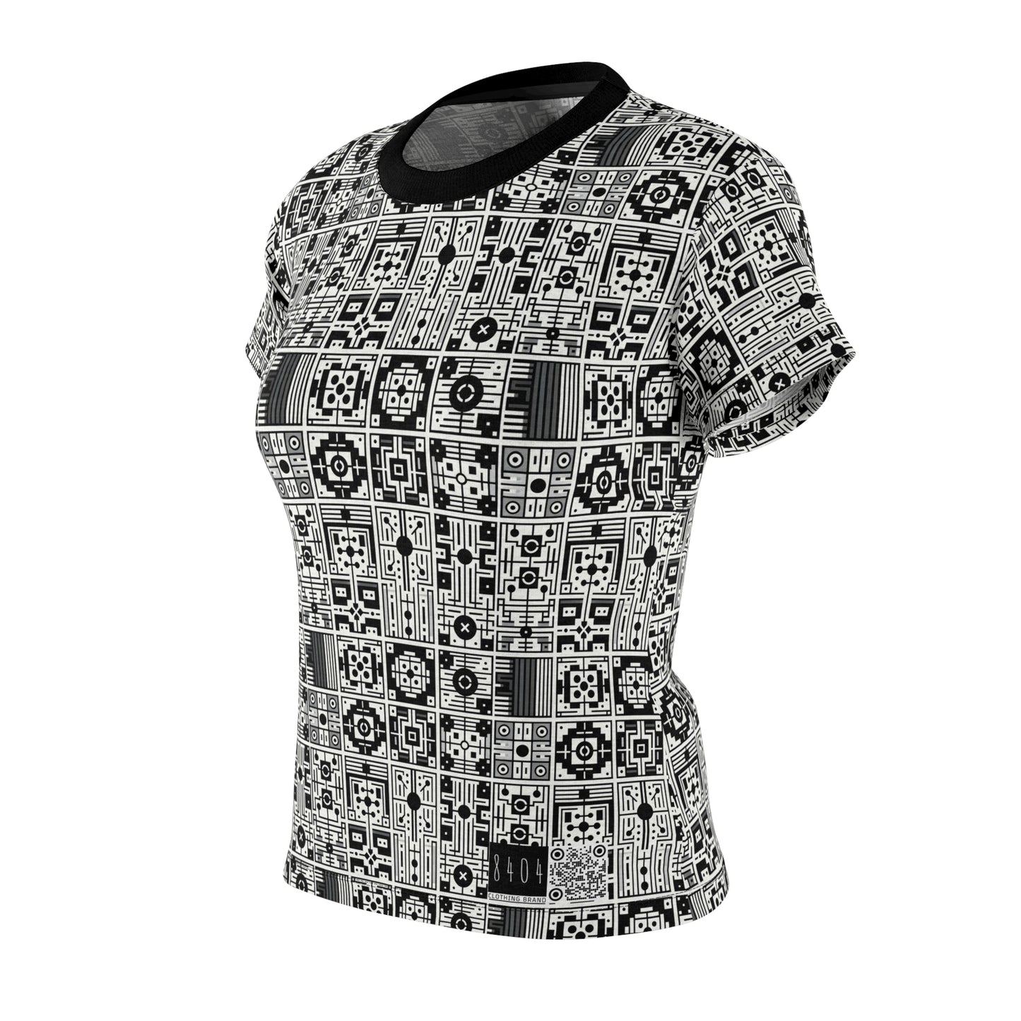 Digital Minimalism Minimalist Tech Women's Cut & Sew Tee - 8404 Design-55