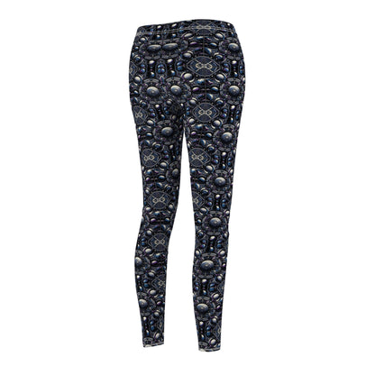 Tech Astronaut Tech-Forward Streetwear Meets Space Exploration Women's Cut & Sew Casual Leggings - 8404 Design-46