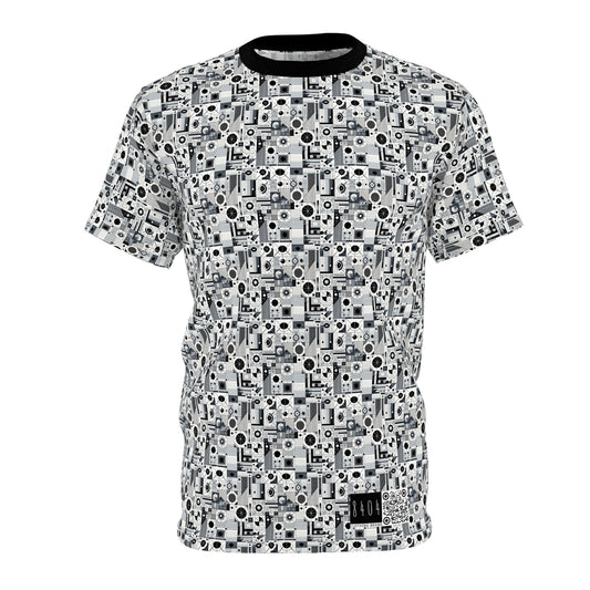 Digital Minimalism Minimalist Tech Unisex Cut & Sew Tee - 8404 Design-65