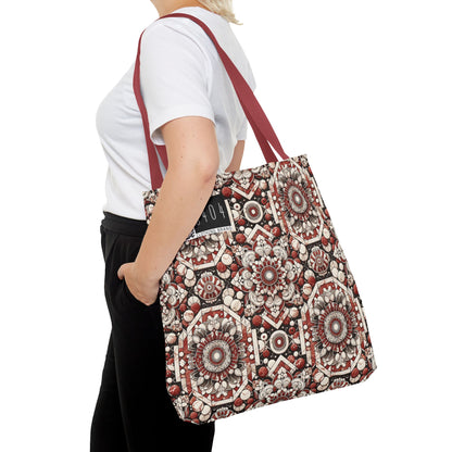 Neo Jomon Sculptural Aesthetics Artisanal Streetwear Tote Bag - 8404 Design-55