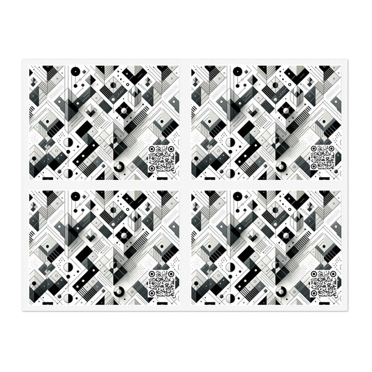 Digital Minimalism Minimalist Tech Sticker Sheets - 8404 Design-69