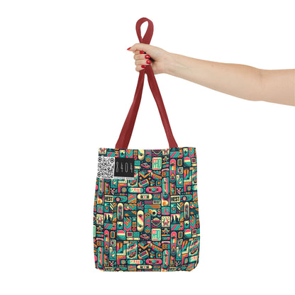 Skate Culture Revival Urban Retro Cool Tote Bag - 8404 Design-61