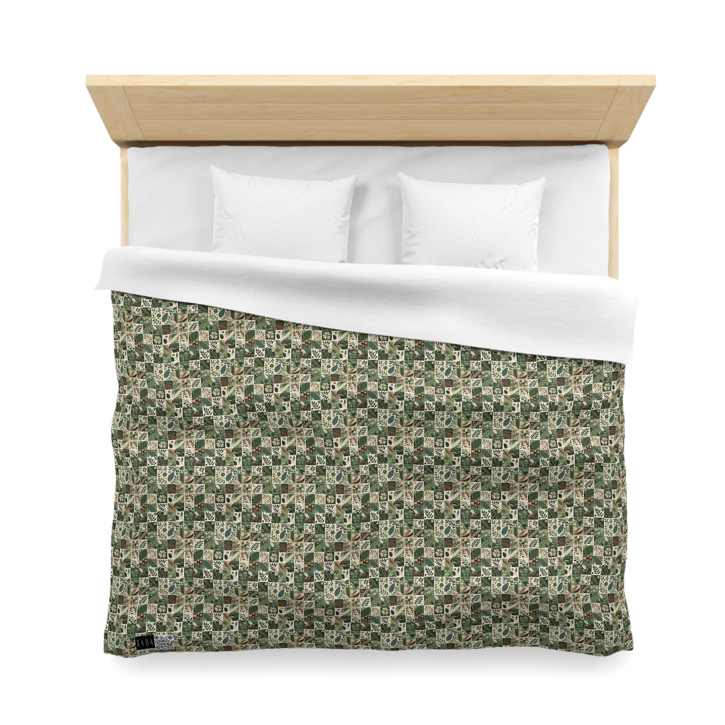 Streetwear Sustainability Environmentally Conscious Streetwear with a Natural Aesthetic Microfiber Duvet Cover - 8404 Design-57