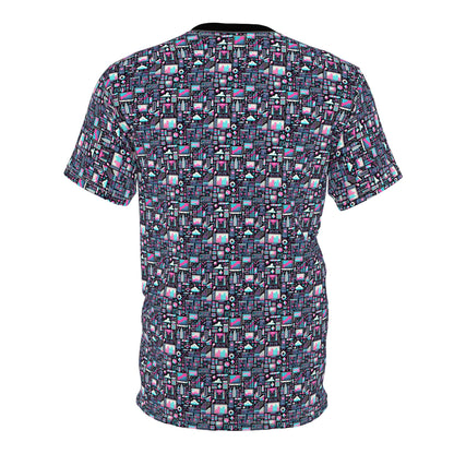 Digital Rebellion Youthful Streetwear with a Rebellious Digital Twist Unisex Cut & Sew Tee - 8404 Design-71