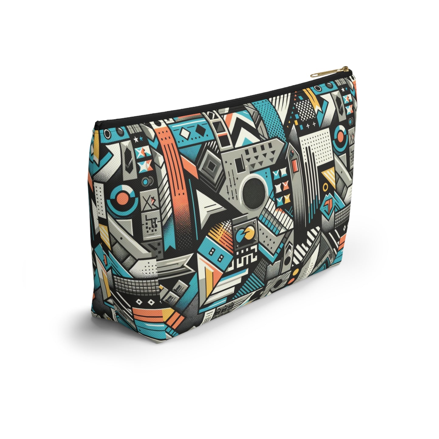 Digital Street Art Urban Street Style Accessory Pouch W T-bottom - 8404 Design-81
