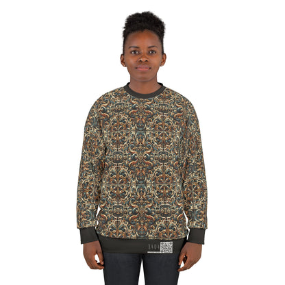 Urban Renaissance Historical Fusion With Street Edge Sweatshirt - 8404 Design-59