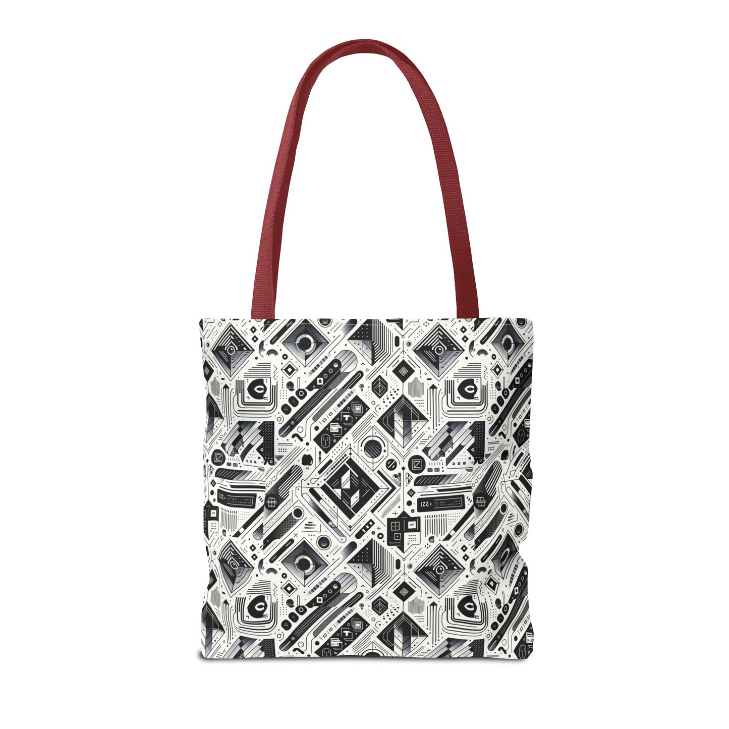 Tech Minimalism Minimalist Tech Tote Bag - 8404 Design-72