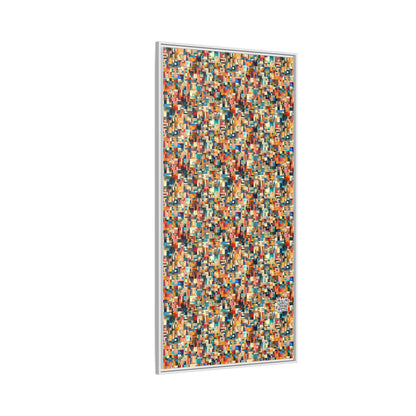 Digital Artistic Expression Artistic Streetwear Matte Canvas, Framed (multi-Color) - 8404 Design-46 B