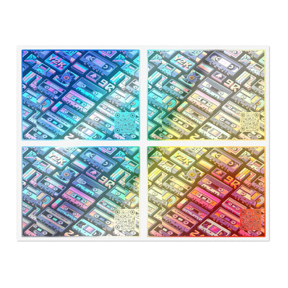 Digital Nostalgia Tech-Inspired Retro Fusion Sticker Sheets - 8404 Design-50