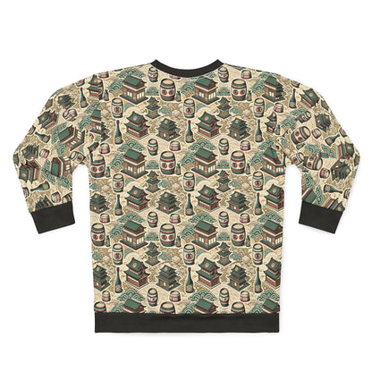 Cultural Artisanal Fusion Contemporary Cultural Elegance Sweatshirt - 8404 Design-68