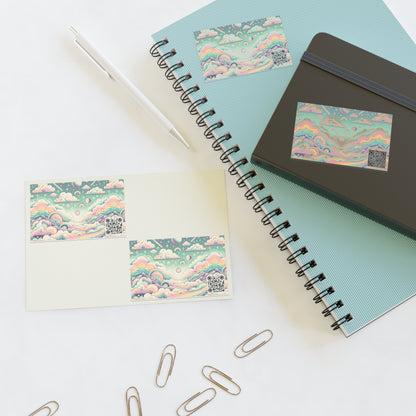 Digital Dreamland Whimsical and Nostalgic Streetwear With a Digital Twist Sticker Sheets - 8404 Design-65