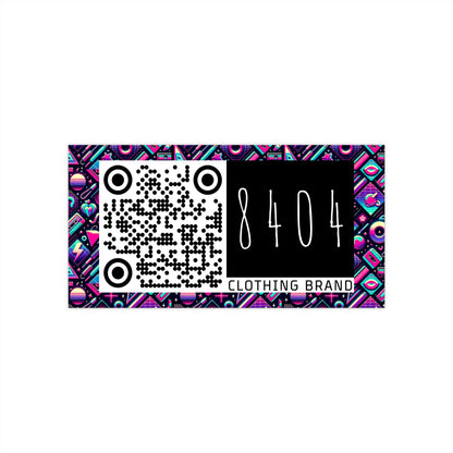 Neon Retro Revival Retro Futurism Bumper Sticker - 8404 Design-61