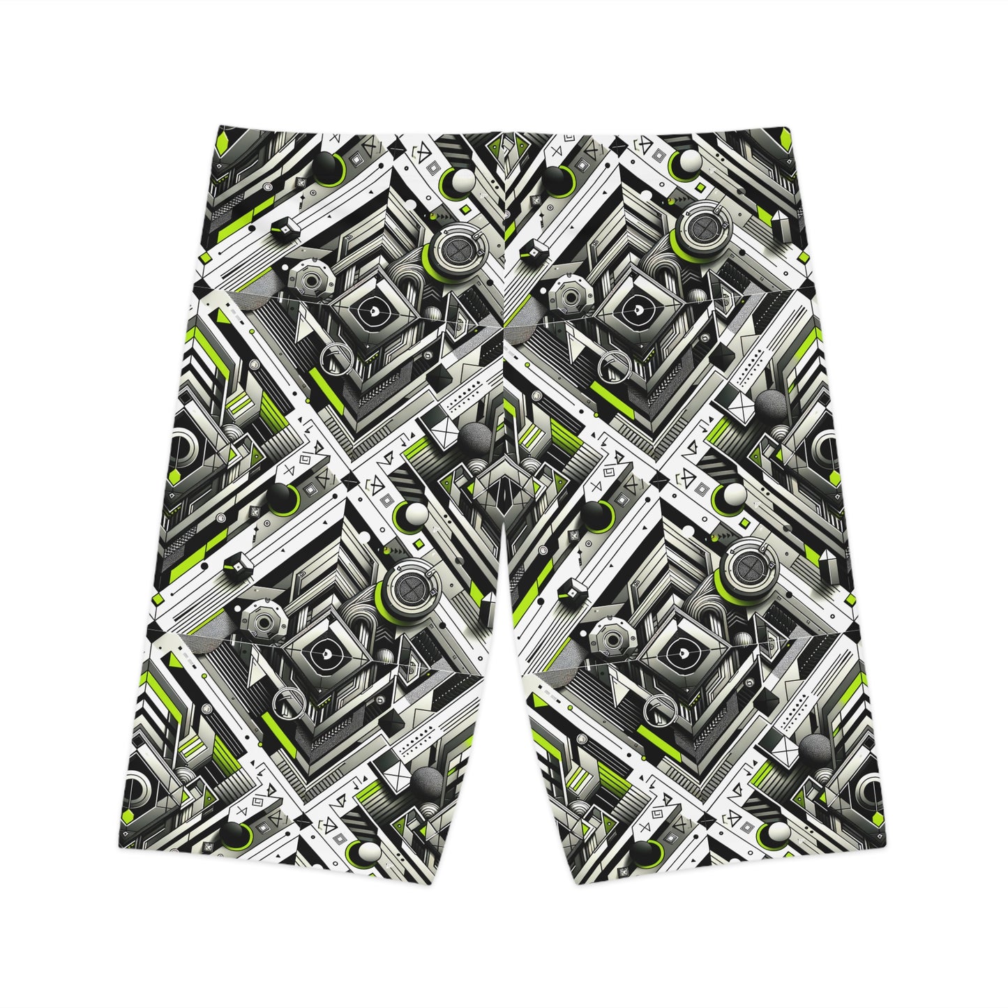 Elevated Sporty Tech Tech-Forward Streetwear Women's Bike Shorts - 8404 Design-70