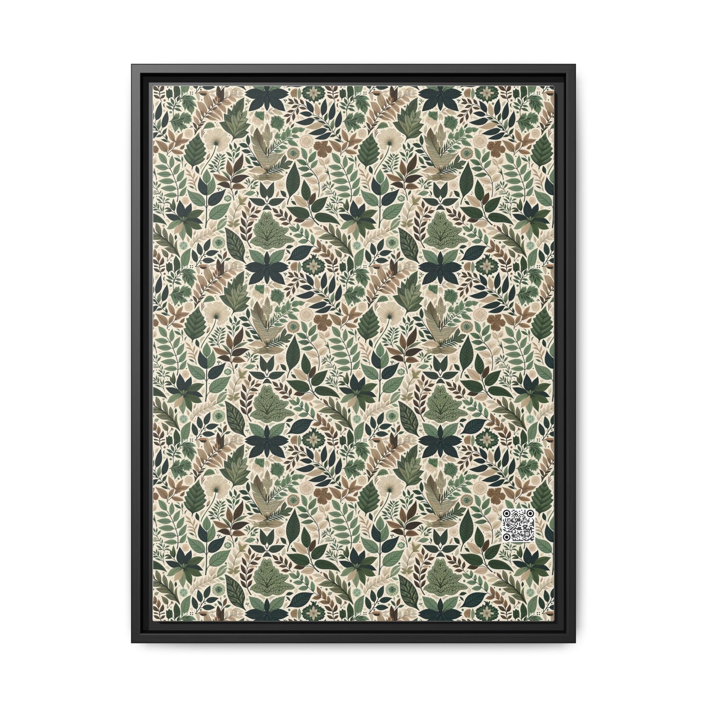 Streetwear Sustainability Environmentally Conscious Streetwear with a Natural Aesthetic Matte Canvas, Framed (multi-color) - 8404 Design-57 A